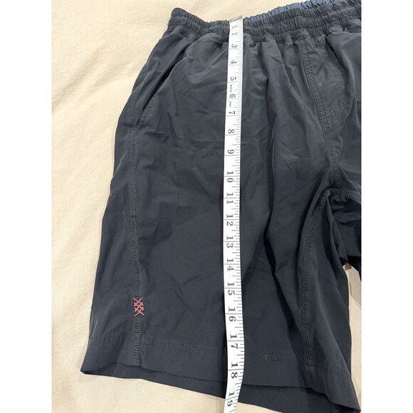 Rhone Athletic Shorts Mens Large Lined Stretch 9” Inseam Gym Training Black - Picture 10 of 12